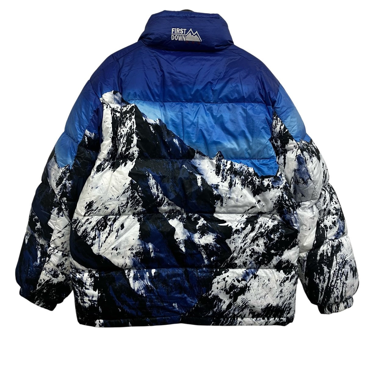 FIRST DOWN リバーシブルダウンジャケット 古着・中古-2枚目のアイテム画像