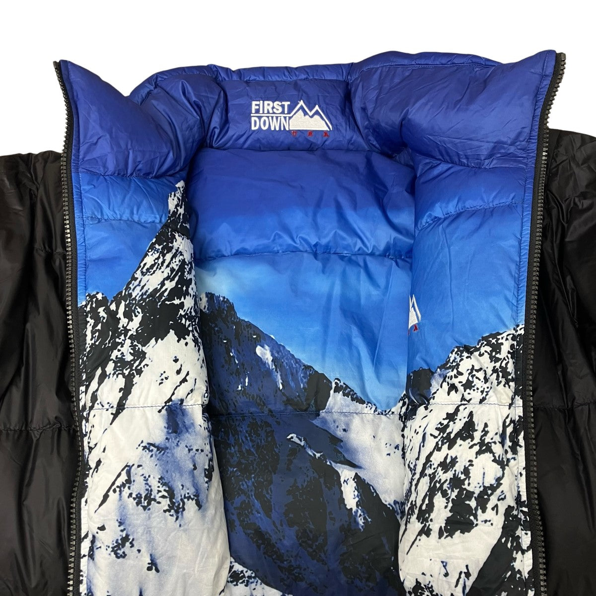 FIRST DOWN リバーシブルダウンジャケット 古着・中古-7枚目のアイテム画像