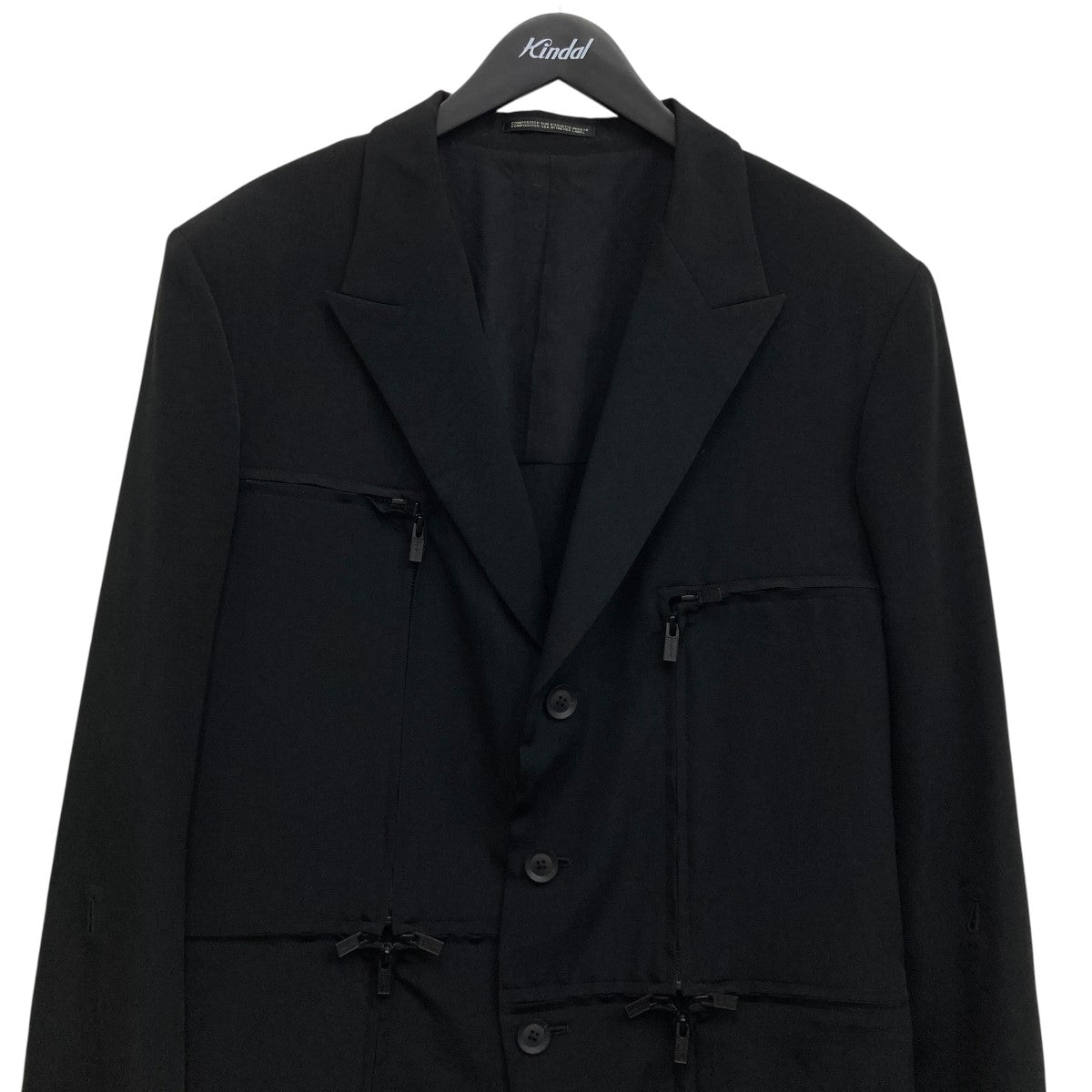 TA TUXED ZIP DETAIL JACKET テーラードジャケット