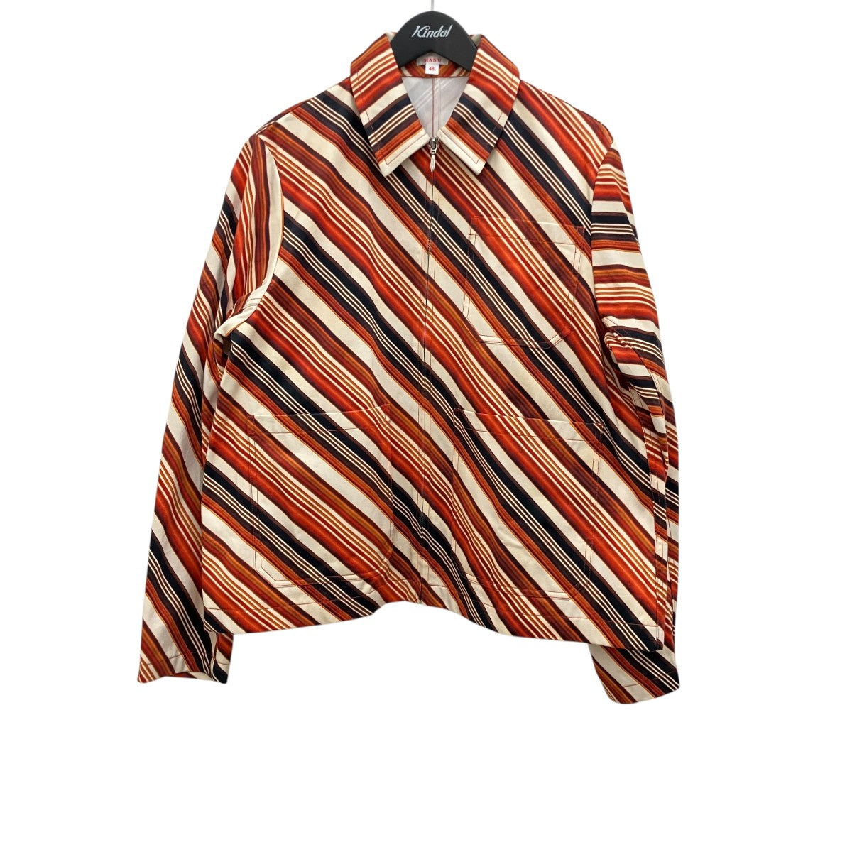 【VASE PATTERN WORK JACKET】ストライプワークジャケットMPFW-BL0124