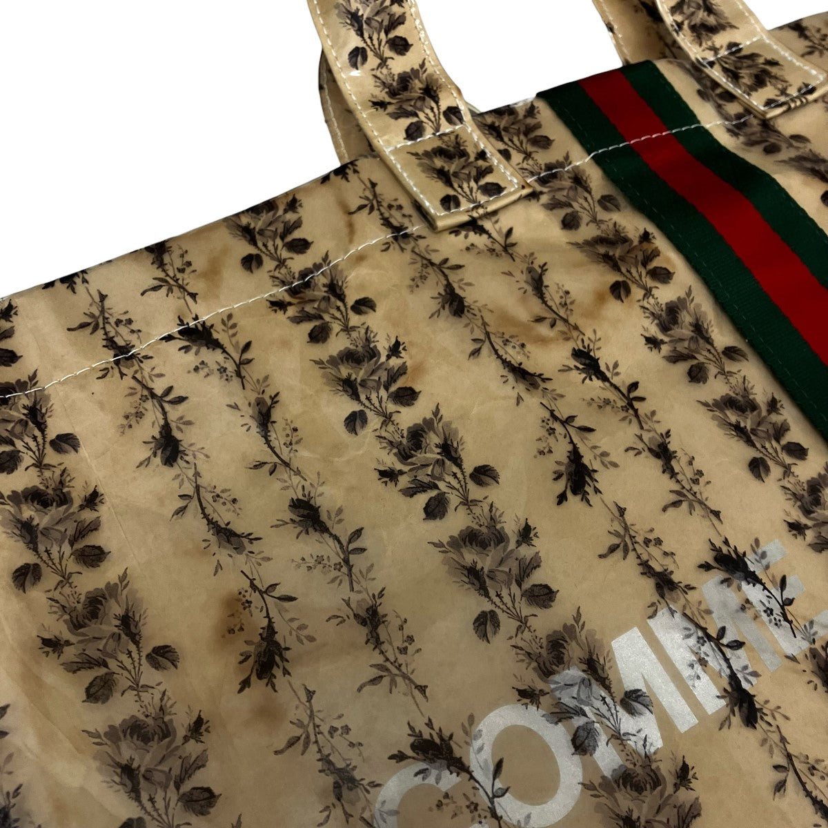 GUCCI×COMME des GARCONS トートバッグ 古着・中古-6枚目のアイテム画像