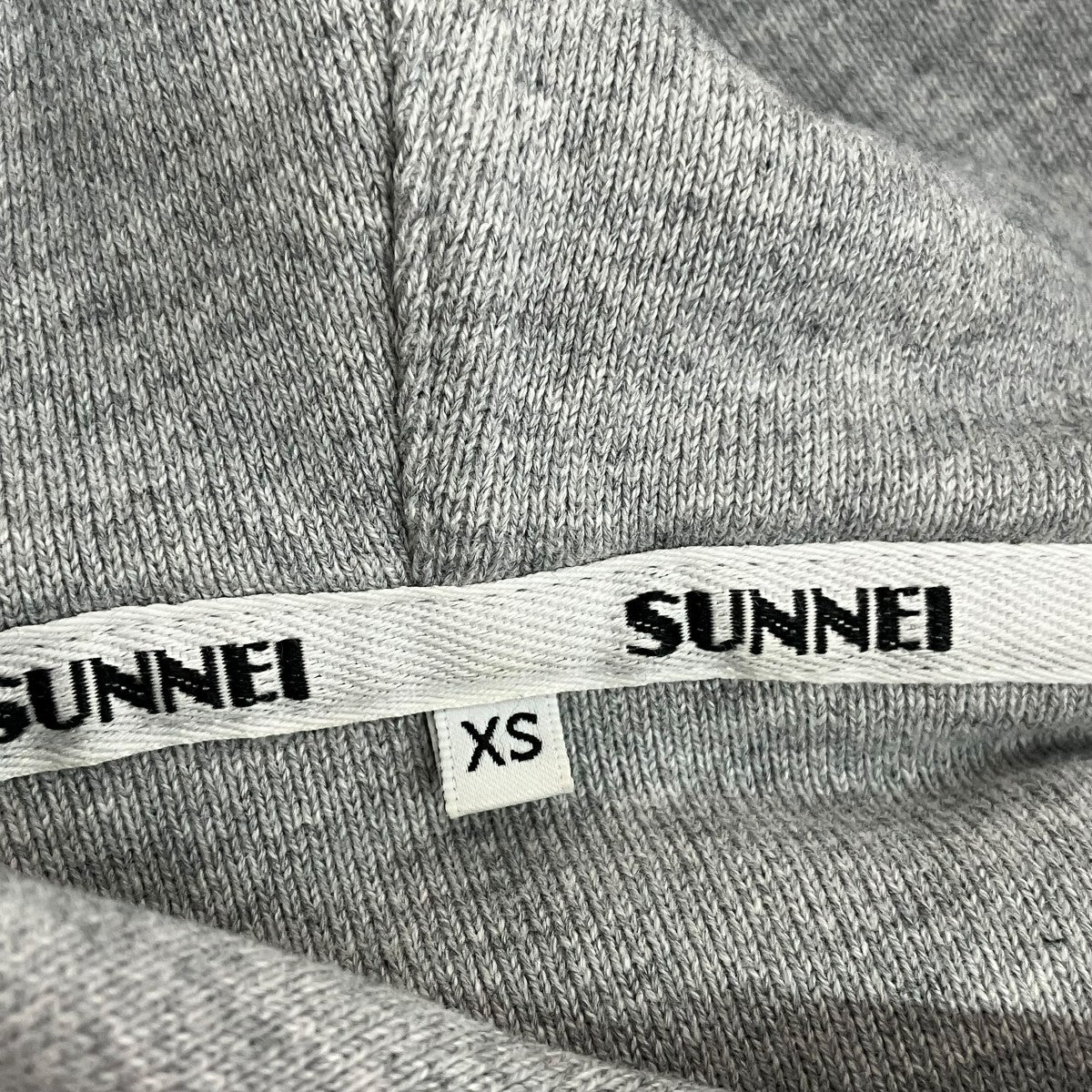 SUNNEI 切替プルオーバーパーカー 古着・中古-6枚目のアイテム画像