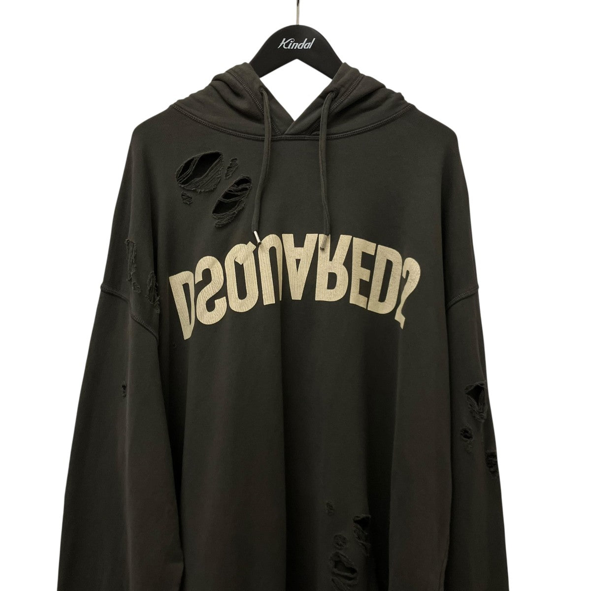DSQUARED2 D2 REVERSE HOODIEプルオーバーパーカーS74GU0667 古着・中古-3枚目のアイテム画像