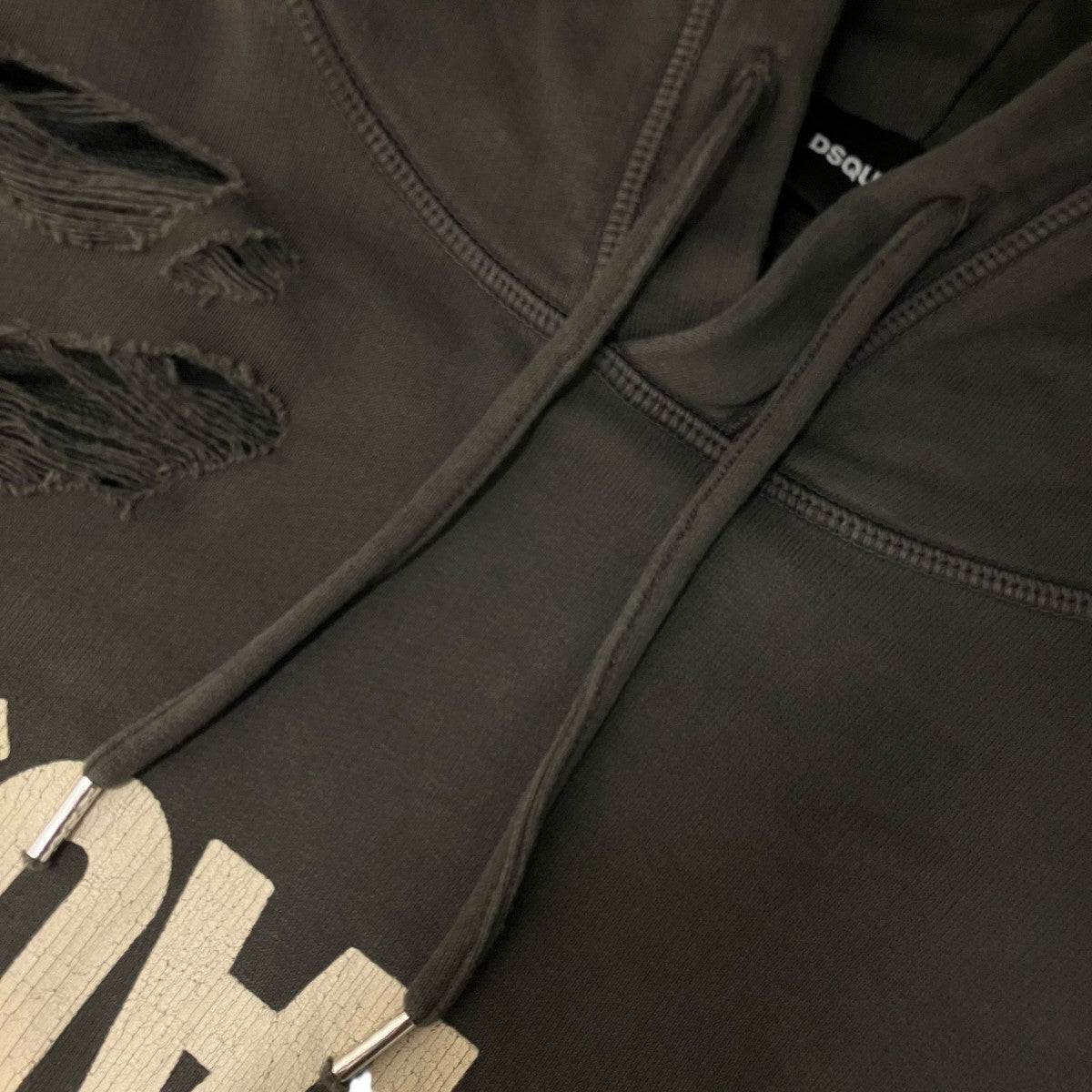 DSQUARED2 D2 REVERSE HOODIEプルオーバーパーカーS74GU0667 古着・中古-5枚目のアイテム画像