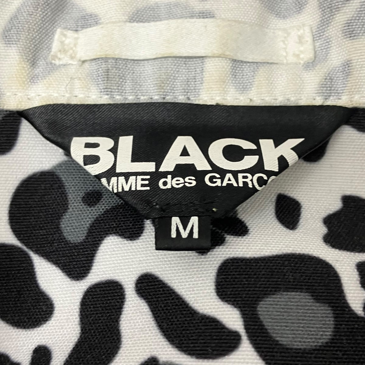 BLACK COMME des GARCONS レオパードテーラードジャケット 古着・中古-8枚目のアイテム画像