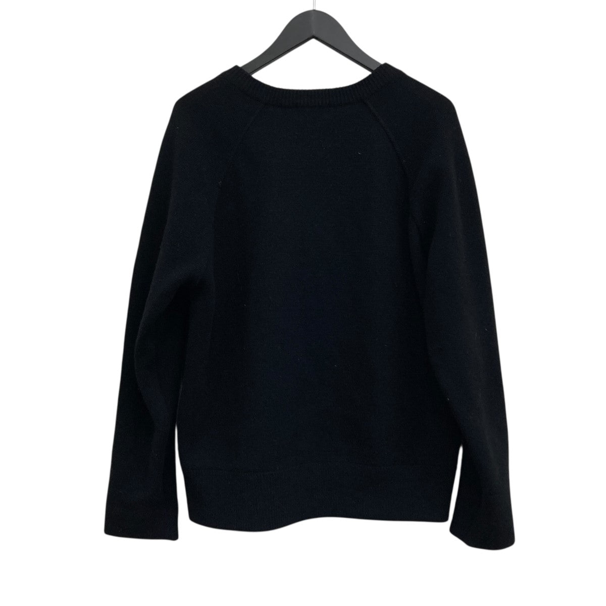 WOOL／CASHMERE RAGLAN V NECK PULLOVER KNIT Vネックニット