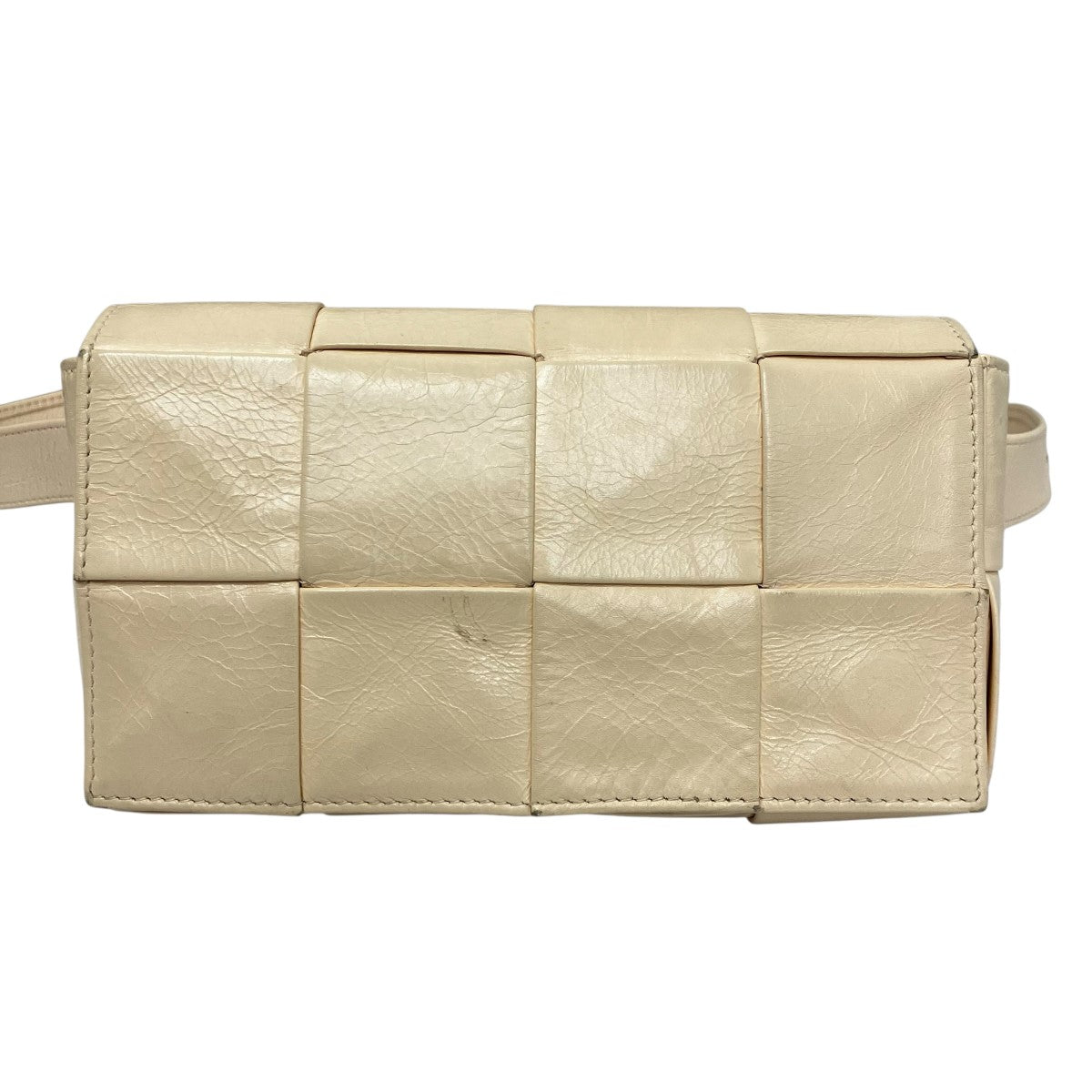 BOTTEGA VENETA CASSETTE BAG MELON WASHEDカセットショルダーバッグ 古着・中古-2枚目のアイテム画像