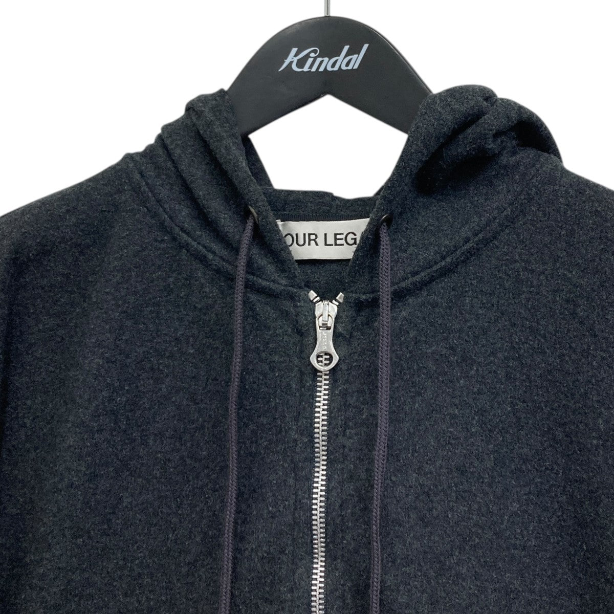 OUR LEGACY Rascal Hood ジップパーカー 古着・中古-3枚目のアイテム画像