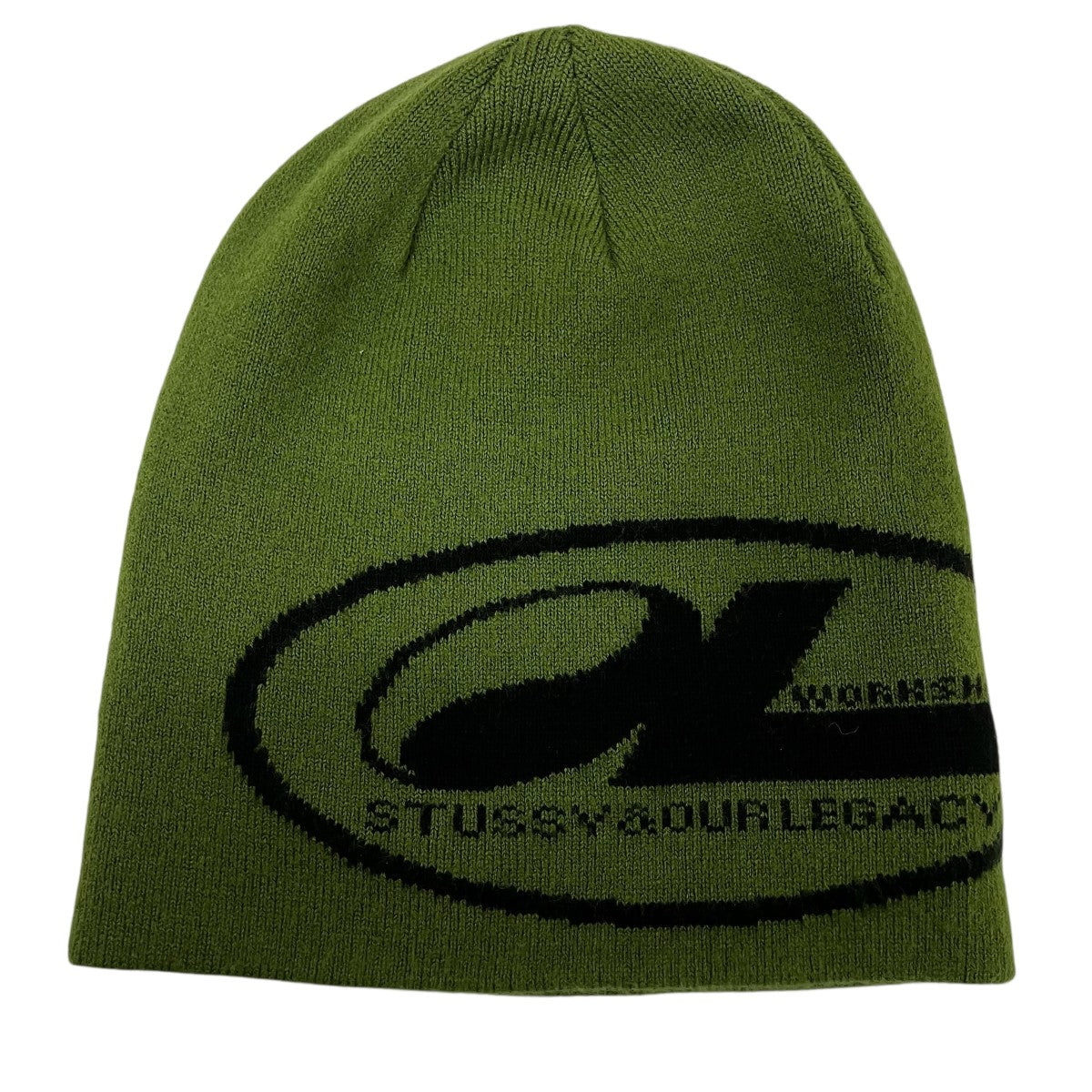 stussy×OUR LEGACY ニット帽 グリーン サイズ -｜【公式】カインドオル