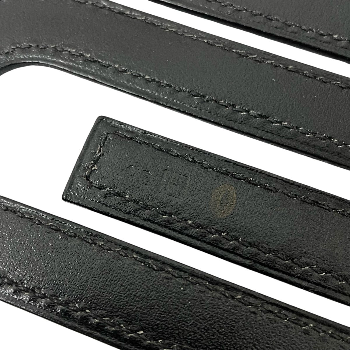 HERMES(エルメス) □H刻印クリップブックマークトロンボーン ブラック