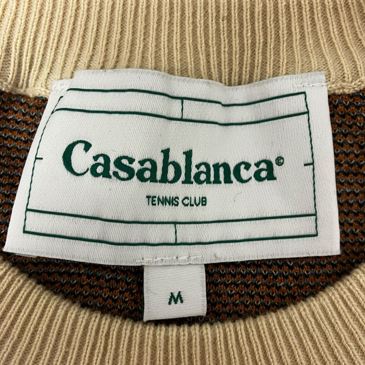 CASABLANCA ショートスリーブニット 古着・中古-4枚目のアイテム画像