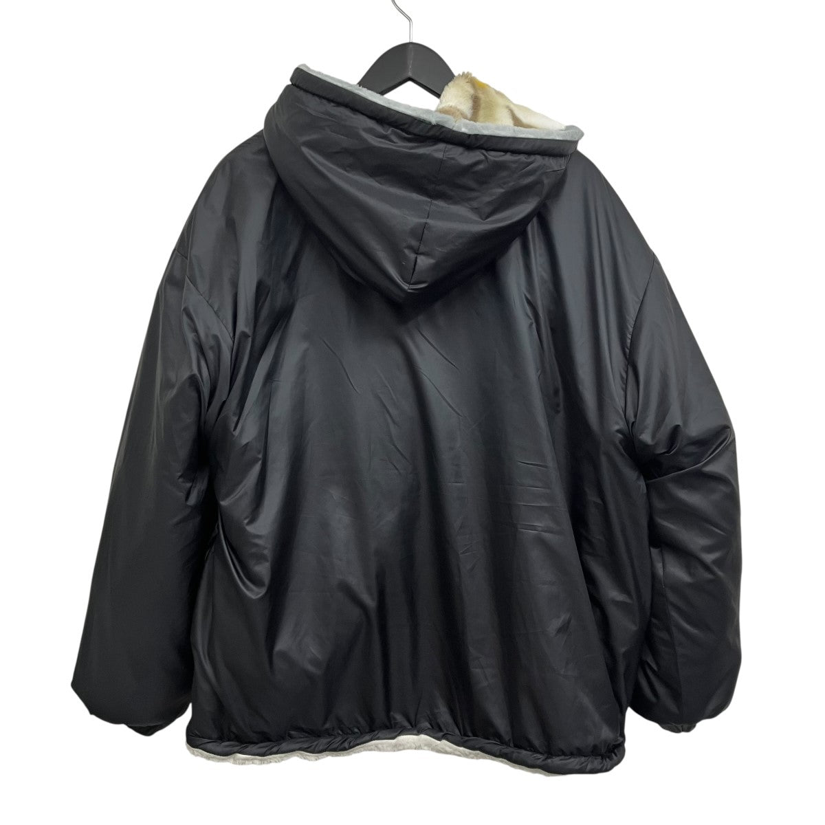 abelia edoward goucha×AYA YAMANAKA HOODED JACKETリバーシブルブランケットジャケット 古着・中古-2枚目のアイテム画像