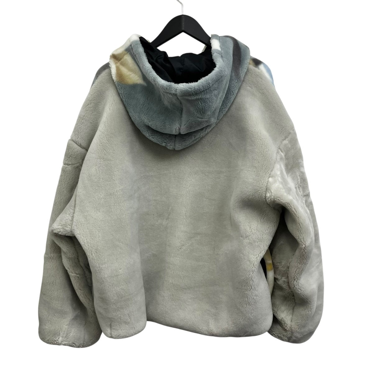 abelia edoward goucha×AYA YAMANAKA HOODED JACKETリバーシブルブランケットジャケット 古着・中古-7枚目のアイテム画像
