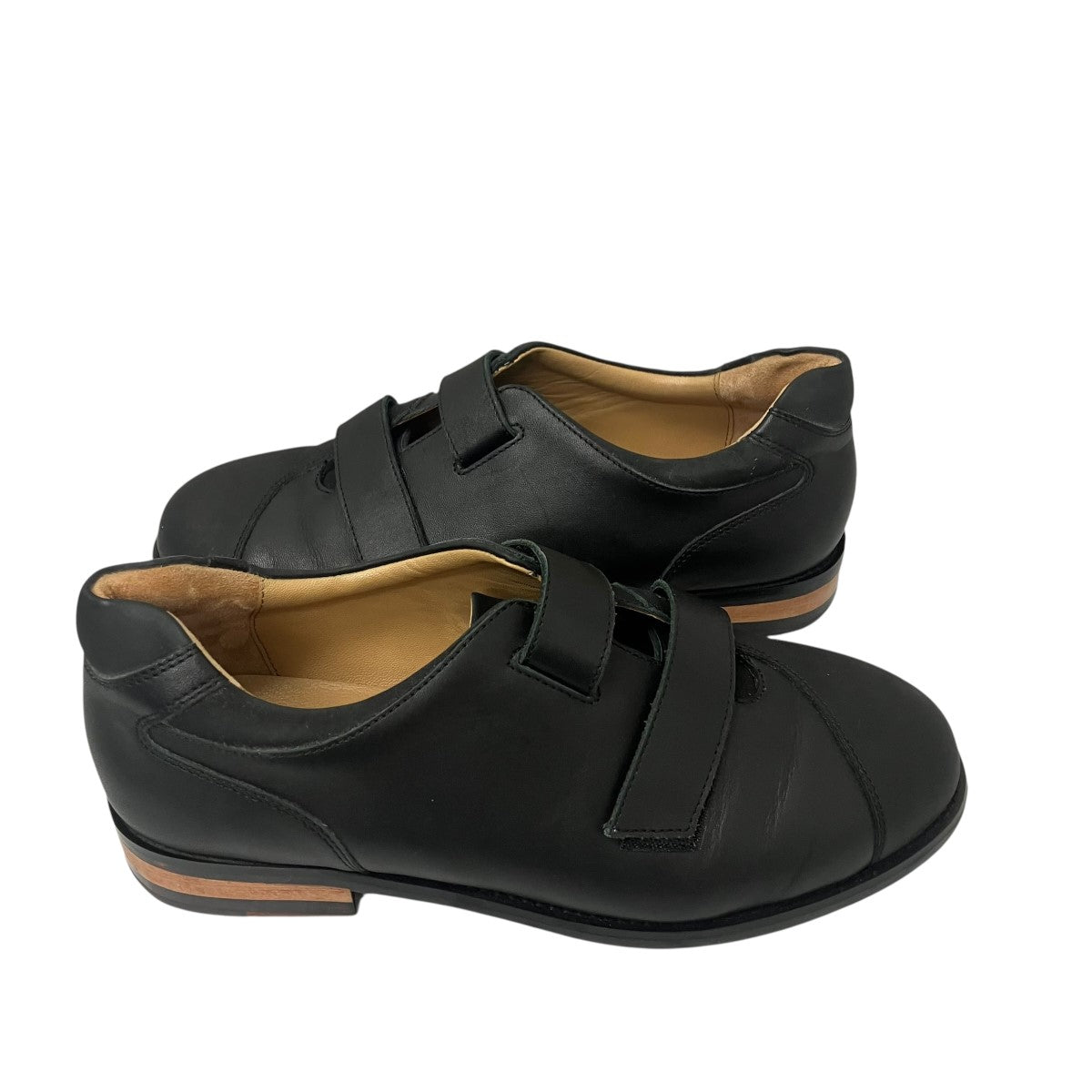 BB SHOESベルクロレザーシューズ