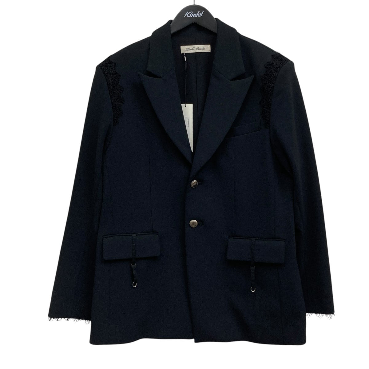 TANAKA DAISUKE(タナカ ダイスケ) garter collar peaked lapel jacket