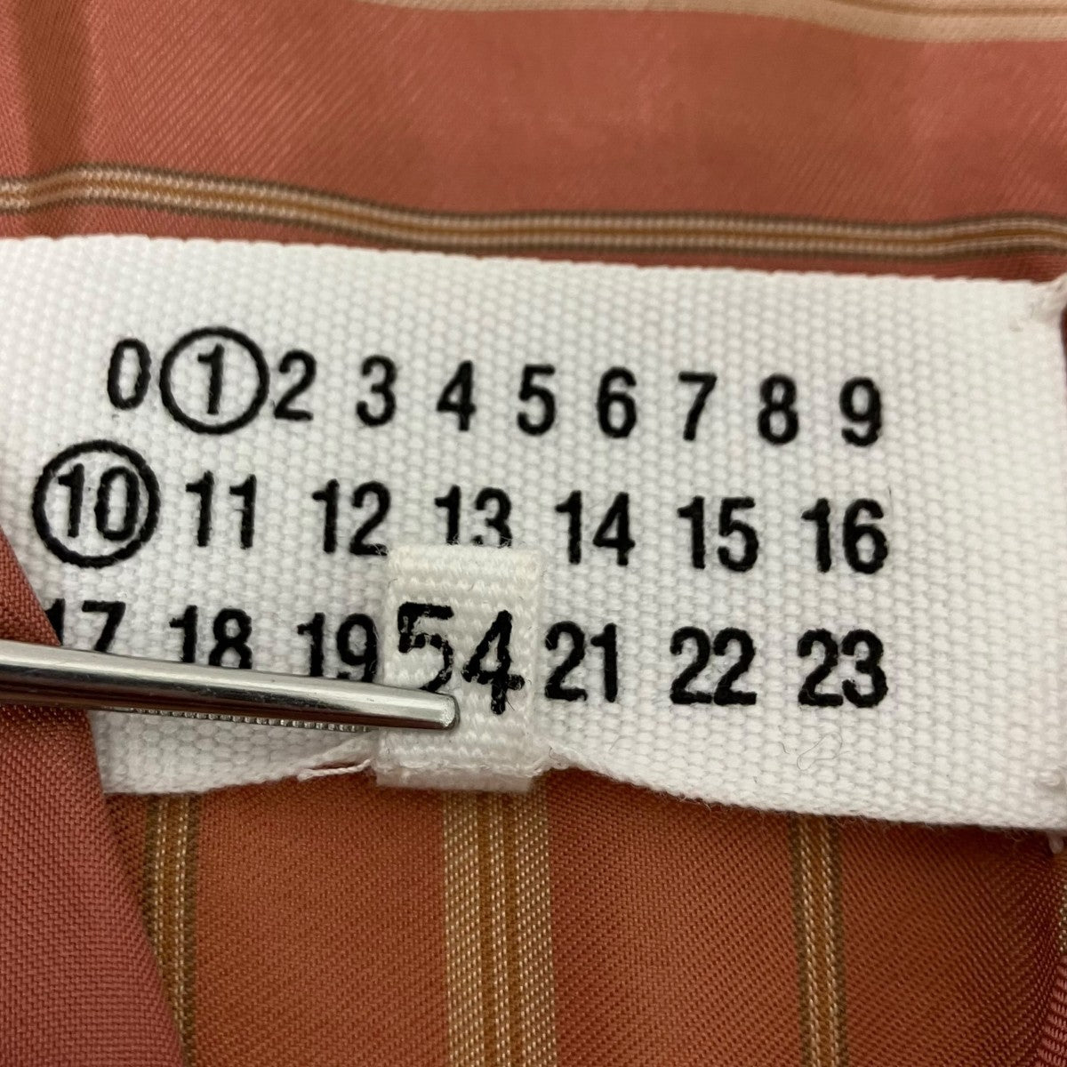 Maison Margiela(メゾンマルジェラ) ストライプオープンカラーシャツ