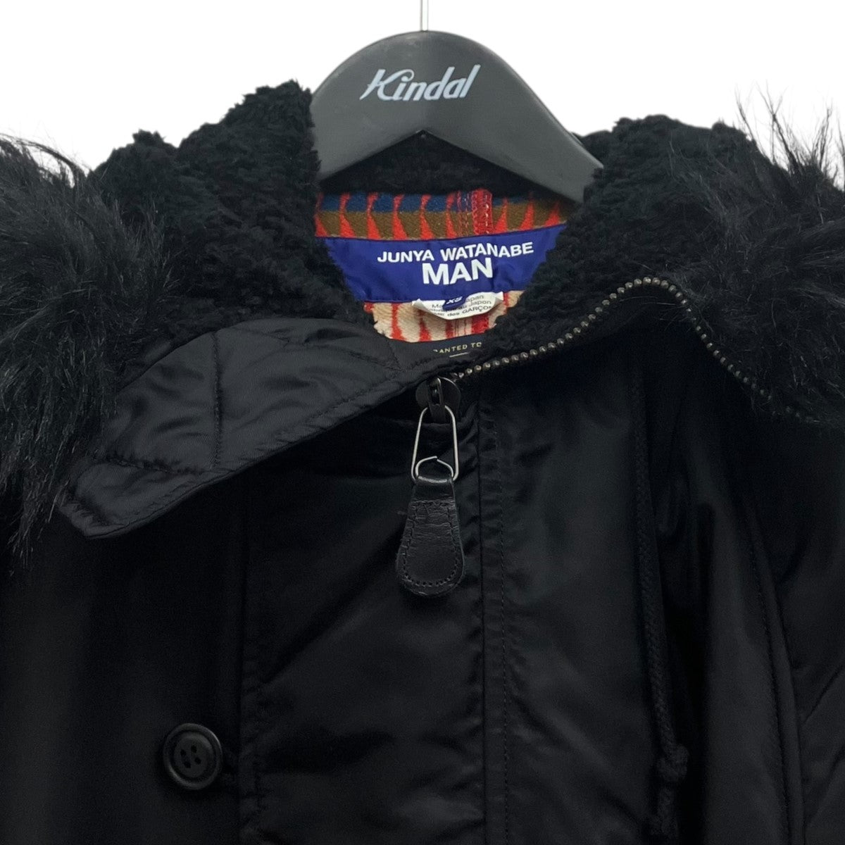 CDG JUNYA WATANABE MAN×PENDLETON ドッキングミリタリージャケット 古着・中古-3枚目のアイテム画像