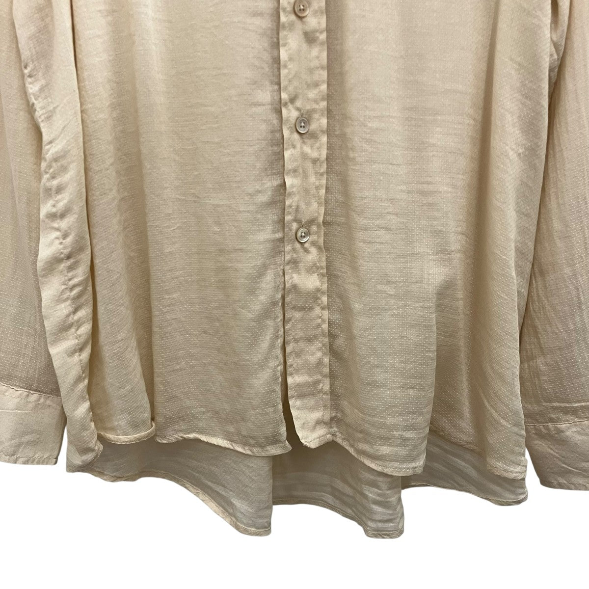 OUR LEGACY×stussy 【WORK SHOP SHIRT】コットンシルクWS2252WS 古着・中古-4枚目のアイテム画像