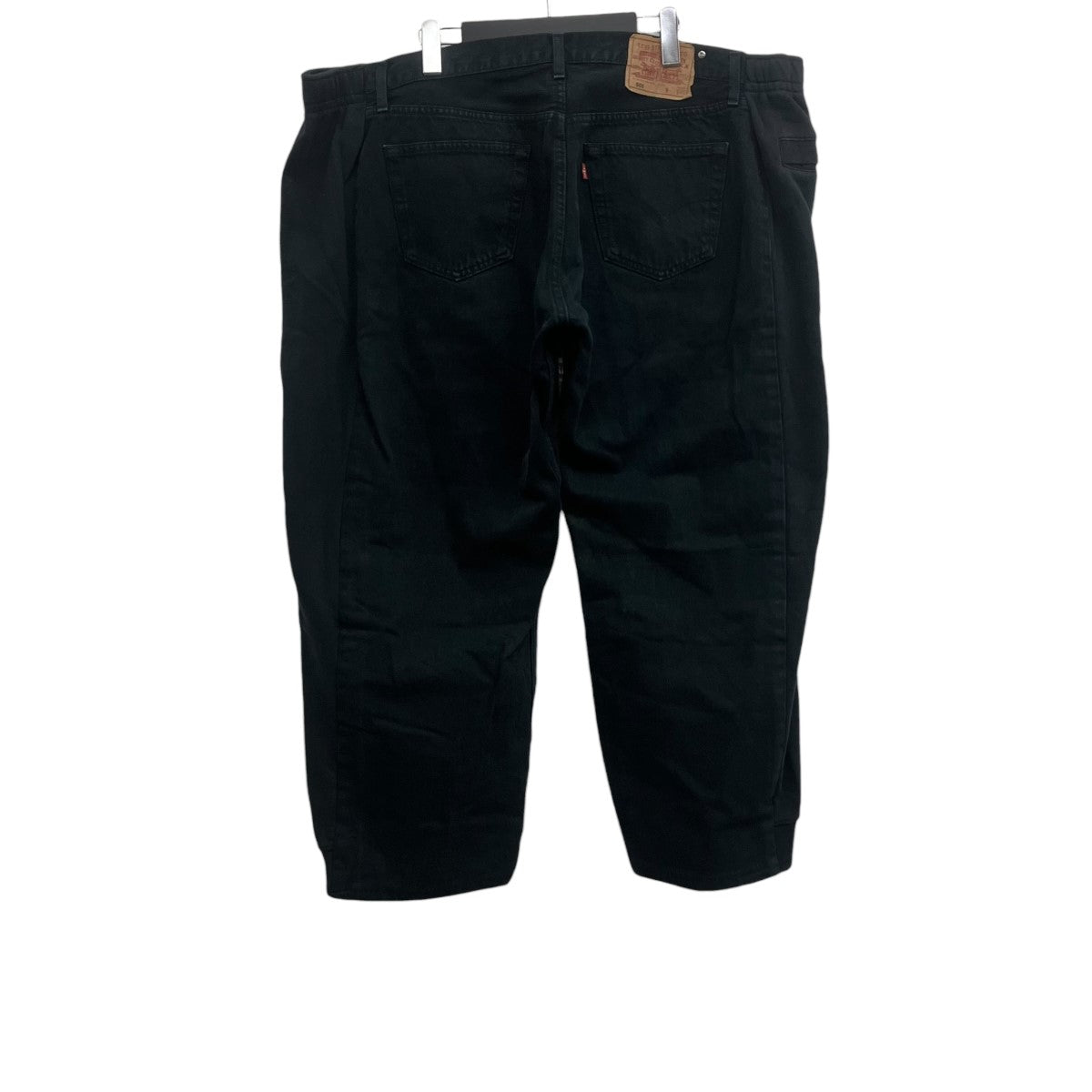 BLESS×LEVI’S Overjoggingjeans 再構築イージーパンツ 3099 G[BLACK×BLACK DENIM] 古着・中古-2枚目のアイテム画像