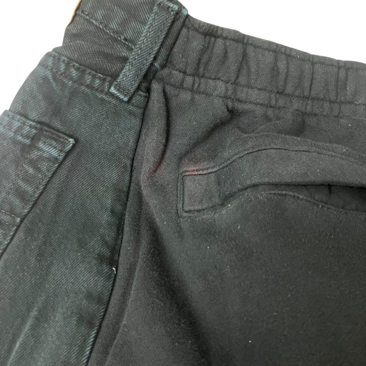 BLESS×LEVI’S Overjoggingjeans 再構築イージーパンツ 3099 G[BLACK×BLACK DENIM] 古着・中古-5枚目のアイテム画像