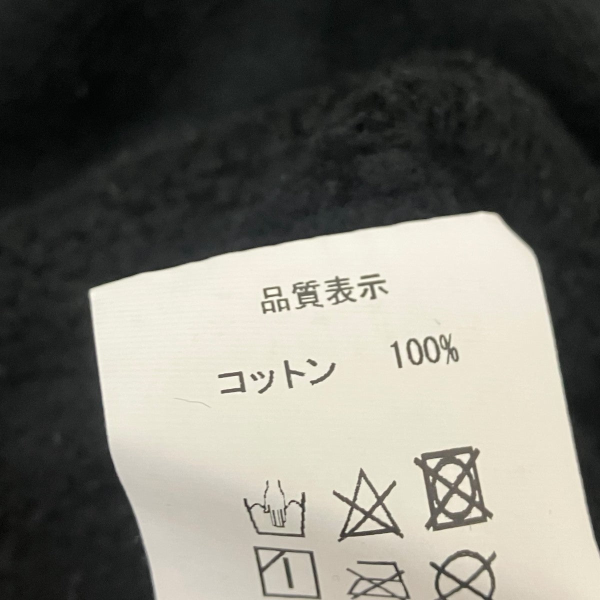 バックブリントロゴロングスウェット