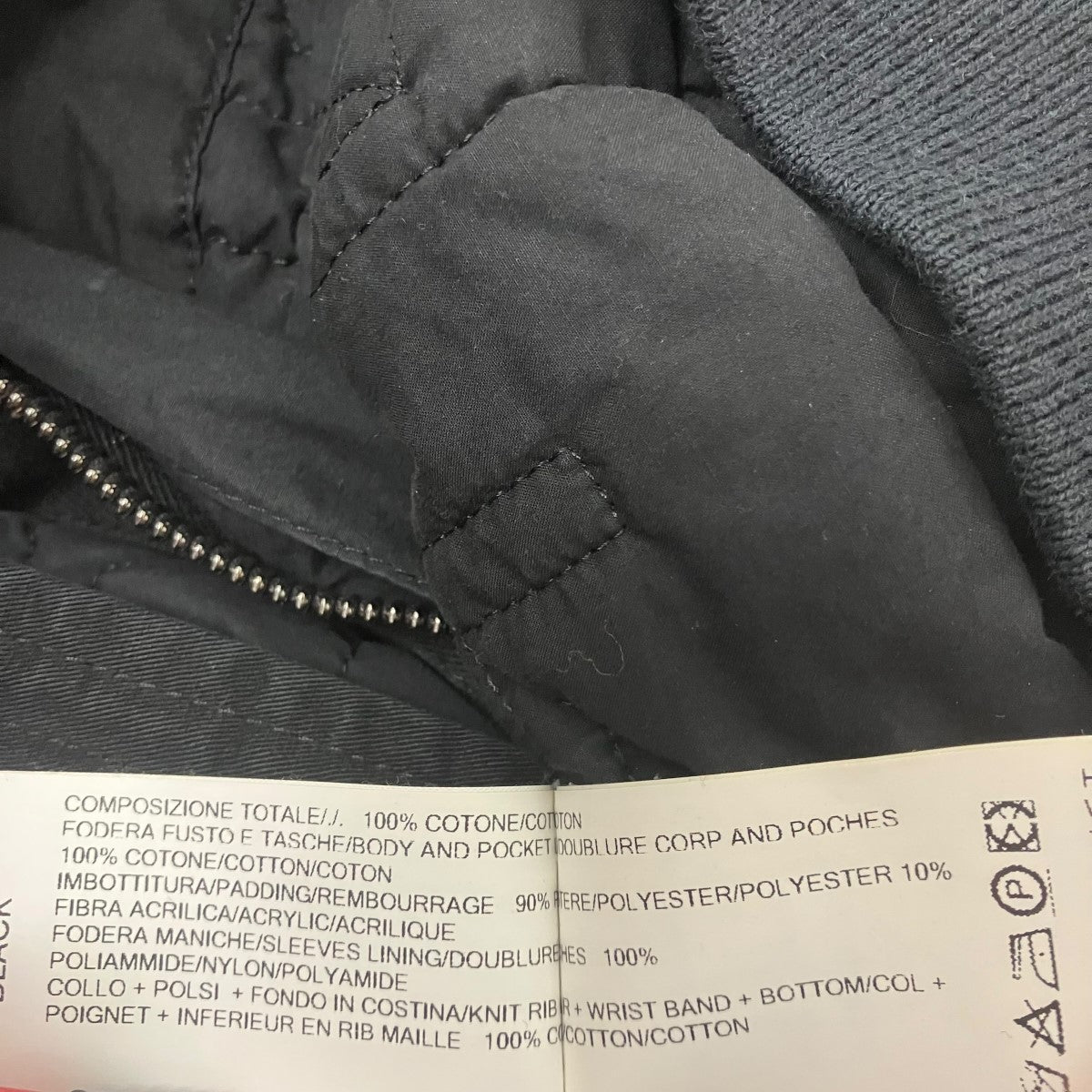 DRKSHDW bomber jacket ボンバージャケット 古着・中古-7枚目のアイテム画像