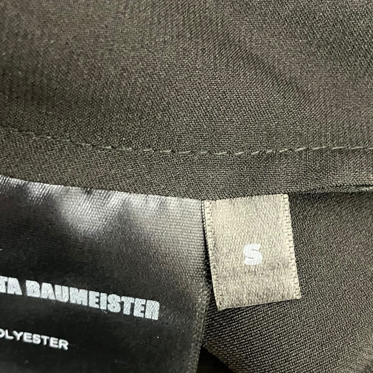 MELITTA BAUMEISTER プリーツワンピ-ス 古着・中古-4枚目のアイテム画像