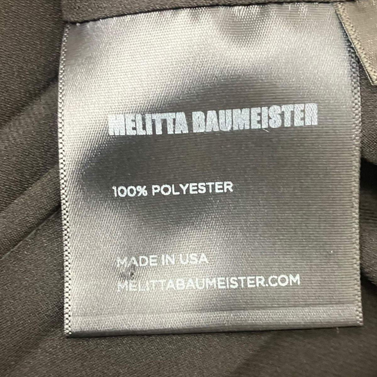 MELITTA BAUMEISTER プリーツワンピ-ス 古着・中古-5枚目のアイテム画像