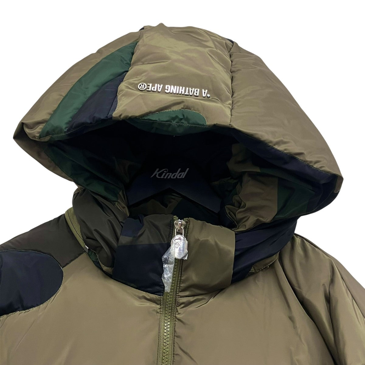 A BATHING APE ナイロンダウンジャケット 古着・中古-3枚目のアイテム画像