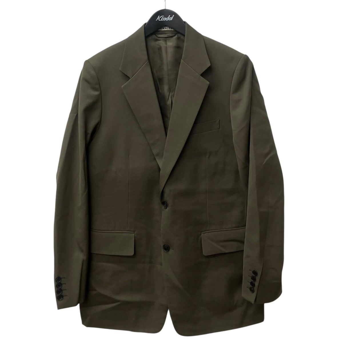 AURALEE LIGHT WOOL MAX GABARDINE JACKET テーラードジャケット 古着・中古-1枚目のアイテム画像