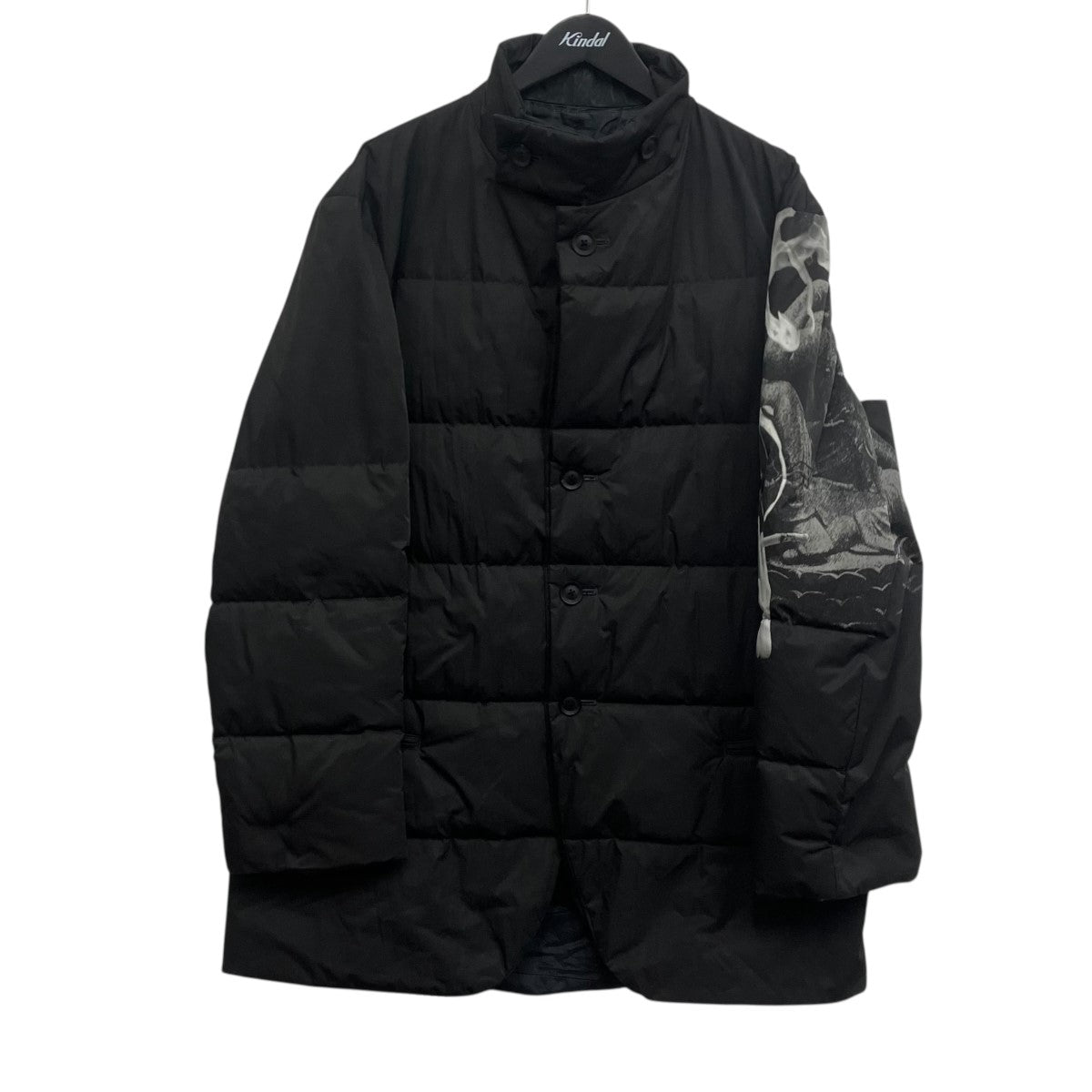 Yohji Yamamoto pour homme パデットスタンドカラージャケット 古着・中古-1枚目のアイテム画像