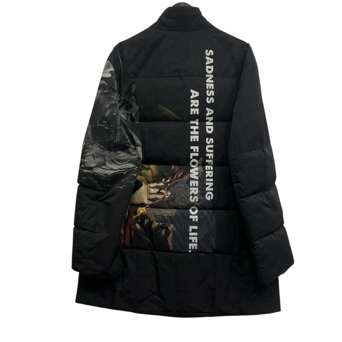 Yohji Yamamoto pour homme パデットスタンドカラージャケット 古着・中古-2枚目のアイテム画像