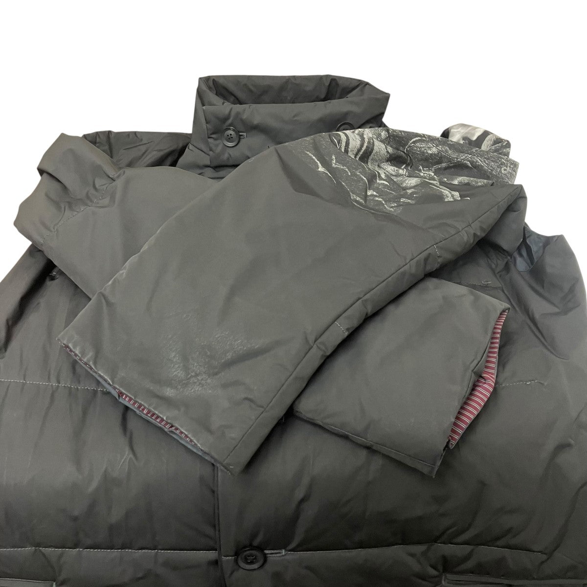 Yohji Yamamoto pour homme パデットスタンドカラージャケット 古着・中古-4枚目のアイテム画像