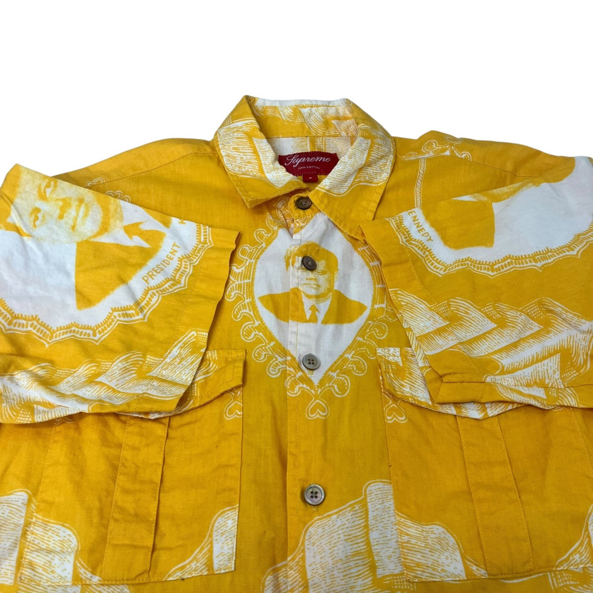 Supreme Kennedy Shirt 半袖シャツ 古着・中古-4枚目のアイテム画像