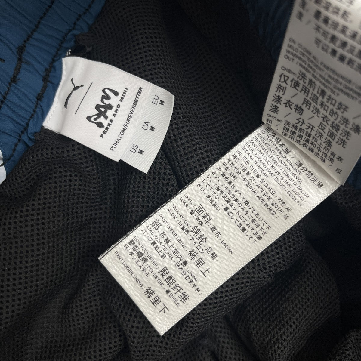 PUMA×PAM CELLERATOR TRACK PANTSナイロンパンツ624074-01 古着・中古-6枚目のアイテム画像