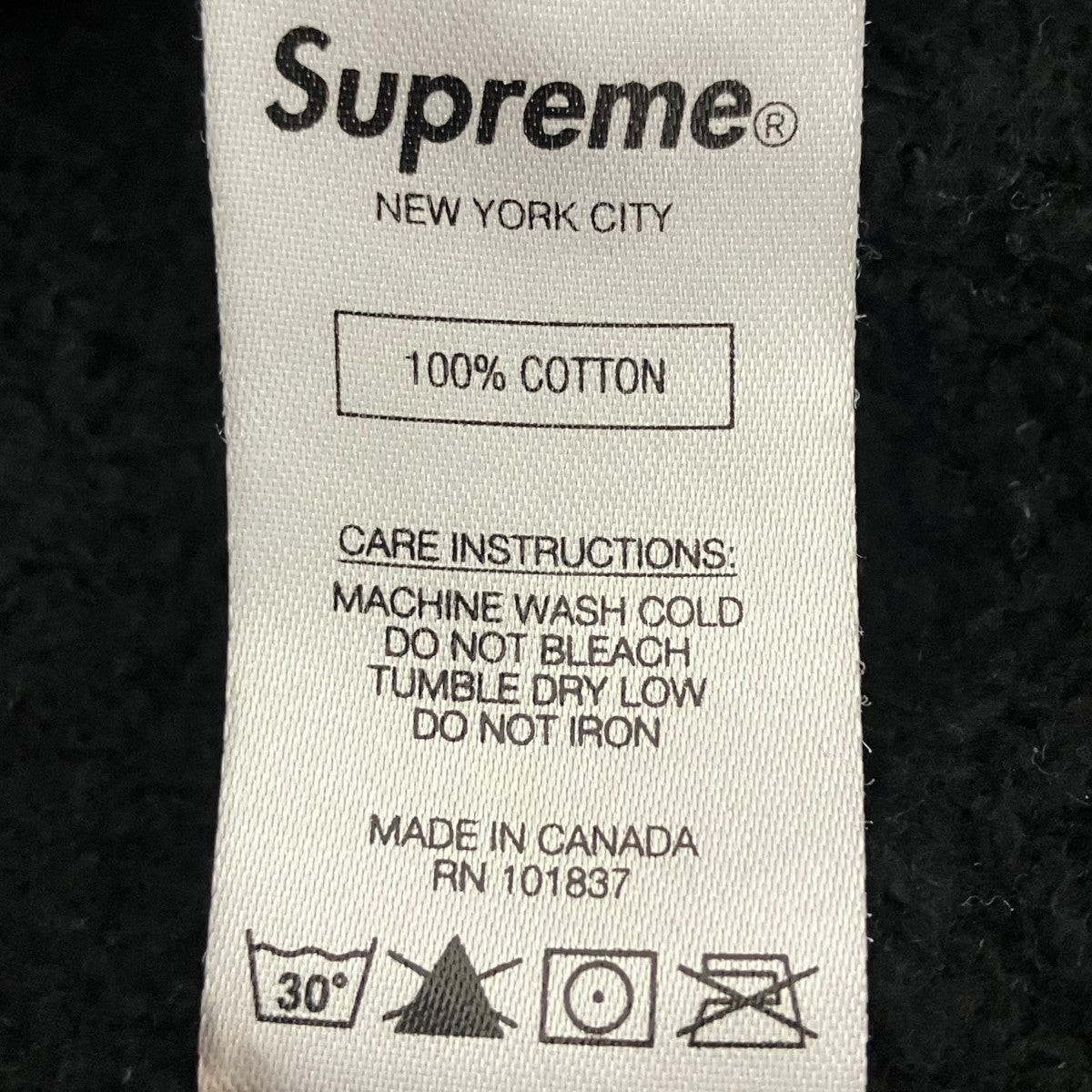 Supreme スモールボックスロゴパーカー 古着・中古-8枚目のアイテム画像