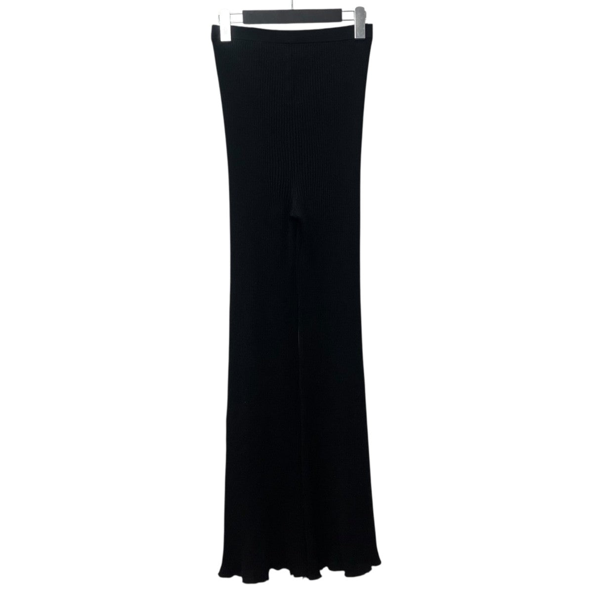 RICK OWENS EDFU RIB KNIT EASY PANTS リブニットパンツ 古着・中古-2枚目のアイテム画像