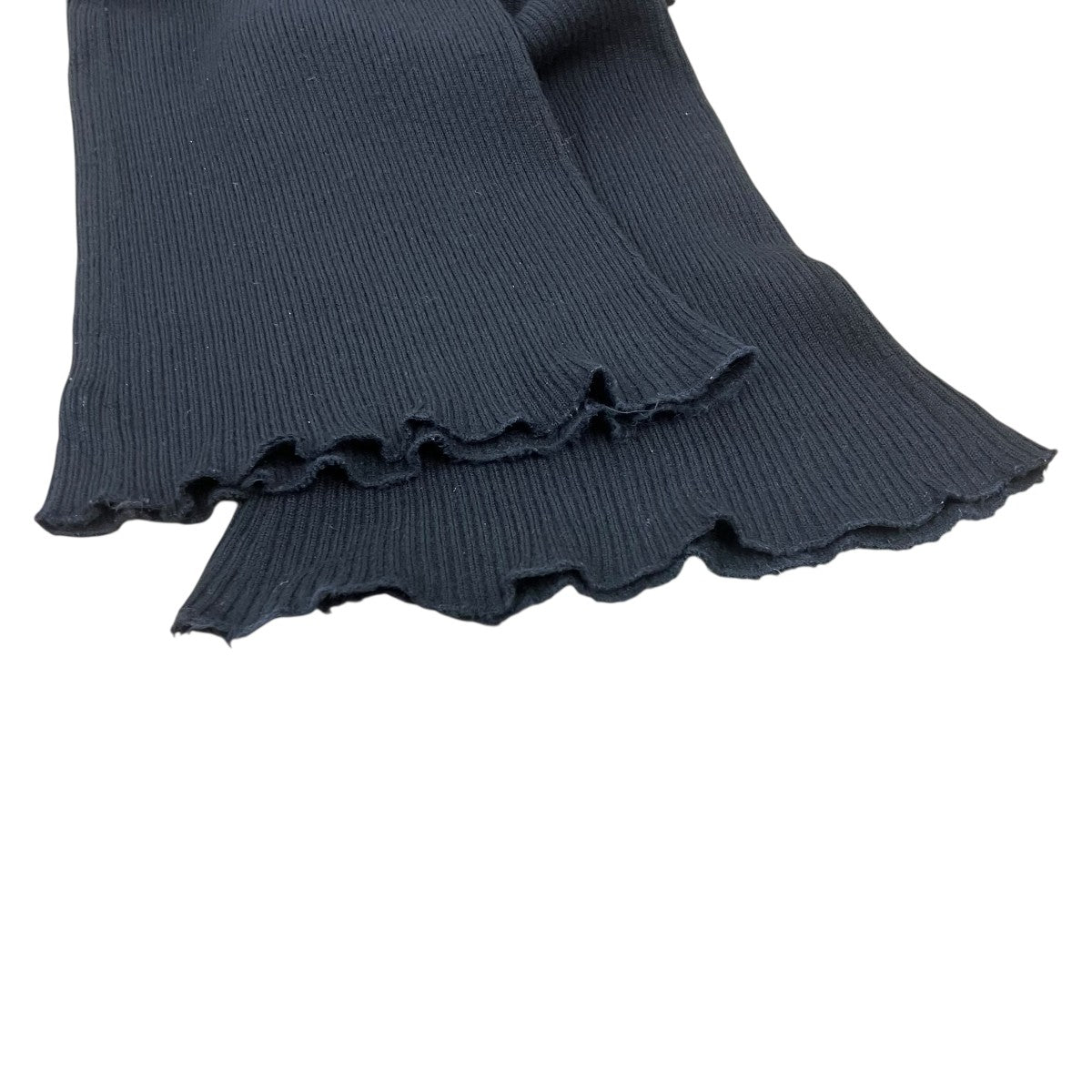 RICK OWENS EDFU RIB KNIT EASY PANTS リブニットパンツ 古着・中古-3枚目のアイテム画像