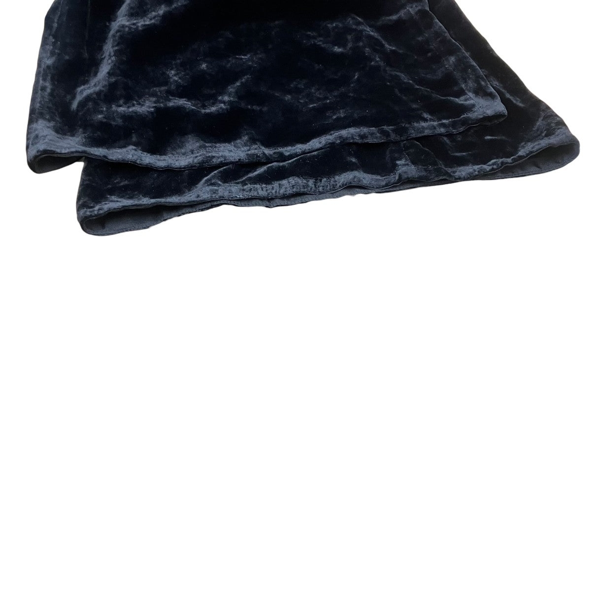 RICK OWENS ボランベルベットブーツカットパンツ 古着・中古-3枚目のアイテム画像