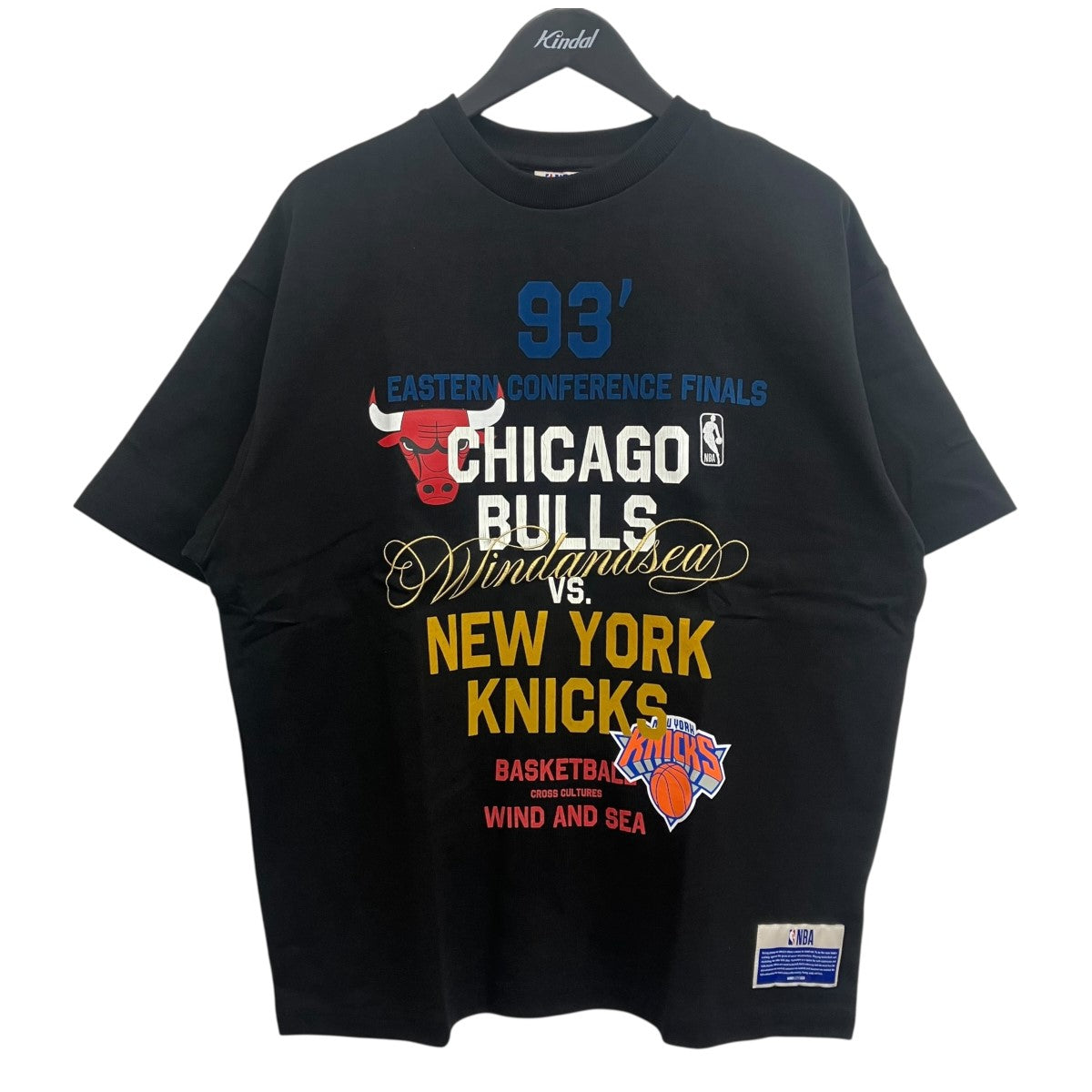 WIND AND SEA×NBA プリントTシャツ WDS-C-NBA 古着・中古-1枚目のアイテム画像