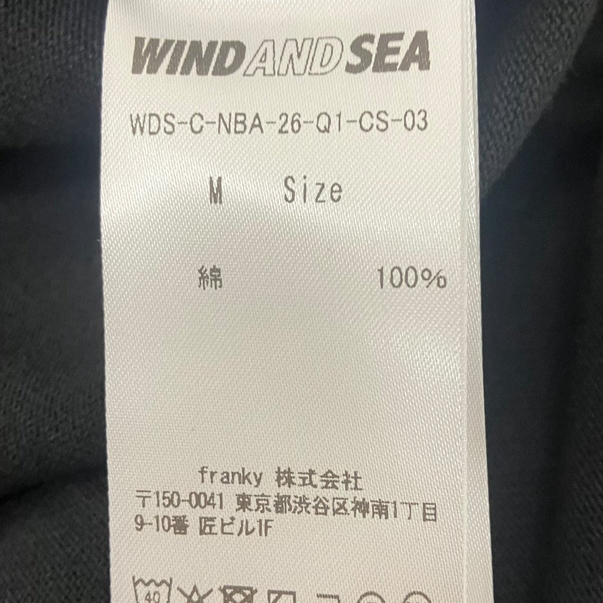WIND AND SEA×NBA プリントTシャツ WDS-C-NBA 古着・中古-6枚目のアイテム画像