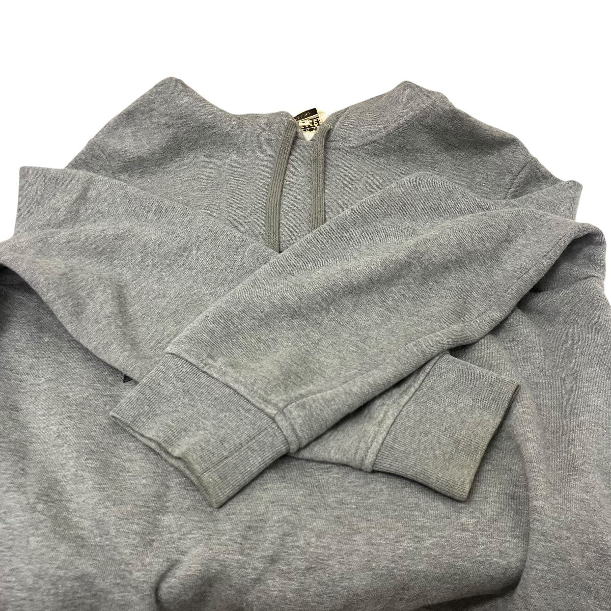 HERMES レザーパッチパーカー 古着・中古-4枚目のアイテム画像