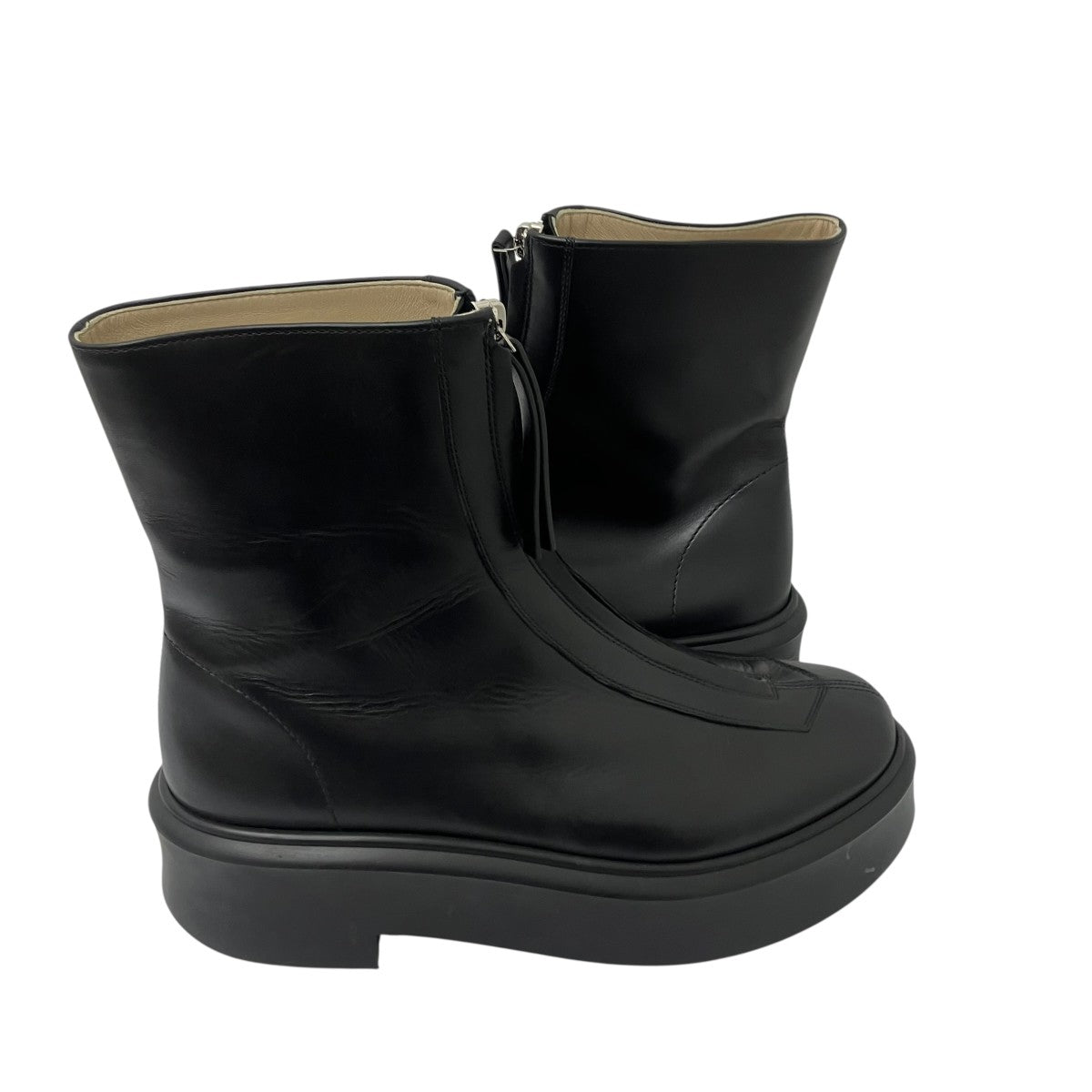 THE ROW(ザロウ) ZIPPED BOOT アンクルジップブーツ F1144L64R