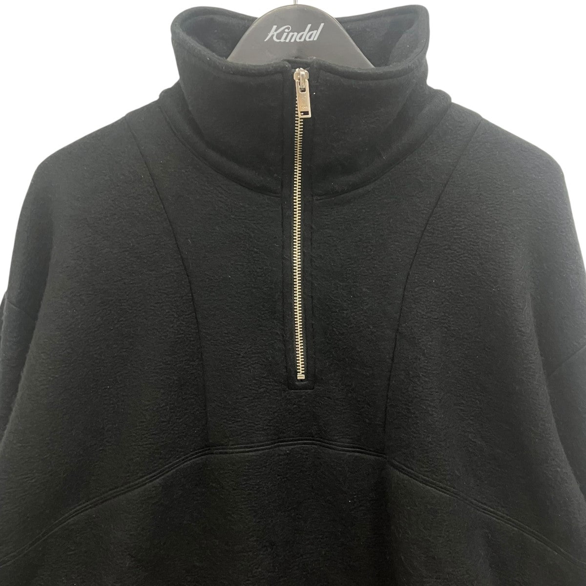 YOKE Silk Fleece Half Zip Pullover プルオーバーシルクフリースジャケット 古着・中古-3枚目のアイテム画像