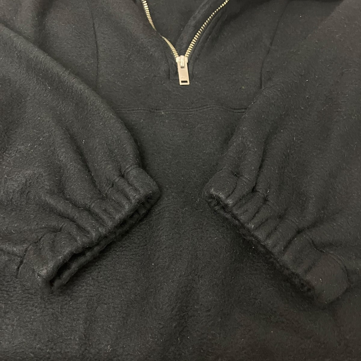 YOKE Silk Fleece Half Zip Pullover プルオーバーシルクフリースジャケット 古着・中古-5枚目のアイテム画像