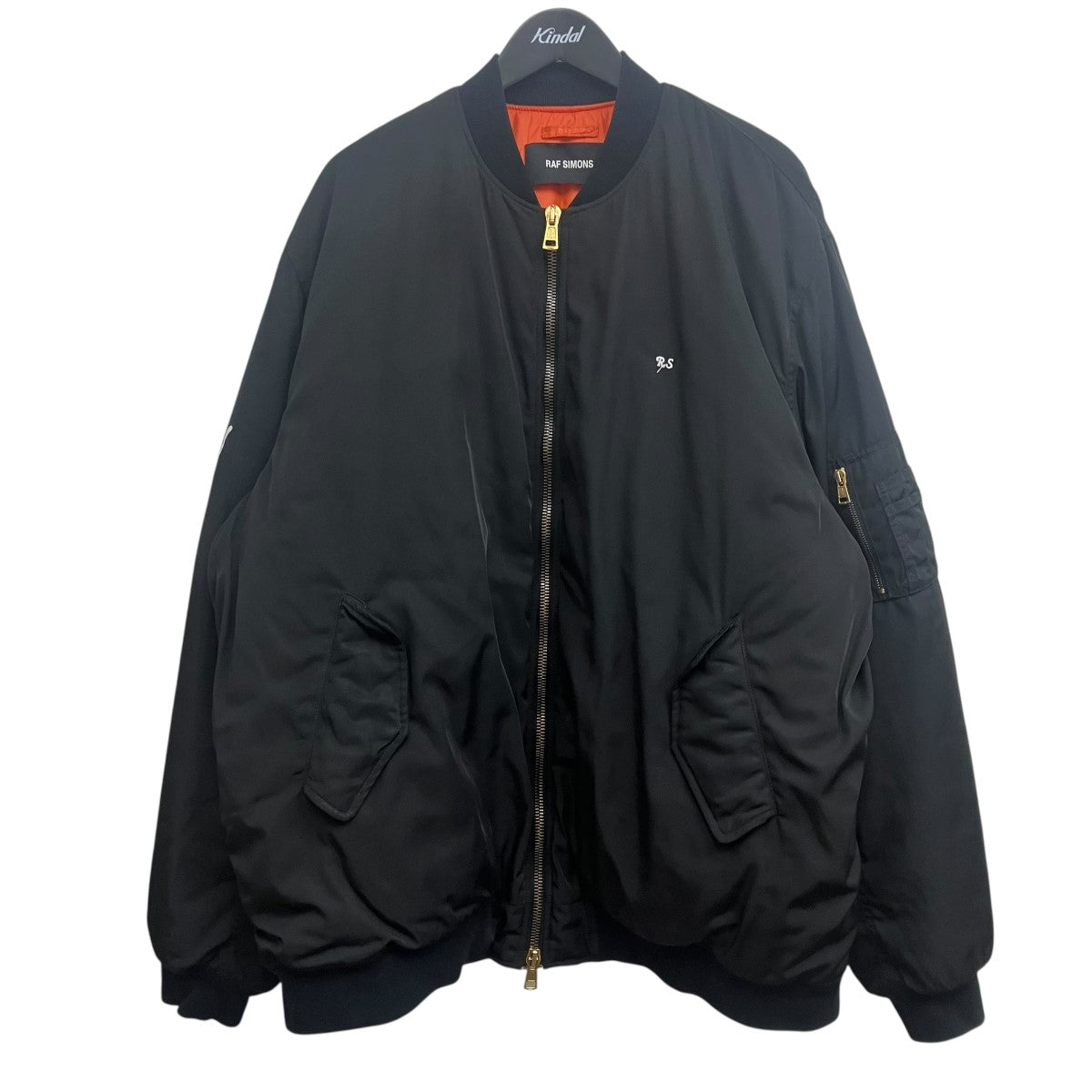 RAF SIMONS GOTHIC BOMBER JACKET スパイダープリントジャケット 古着・中古-1枚目のアイテム画像