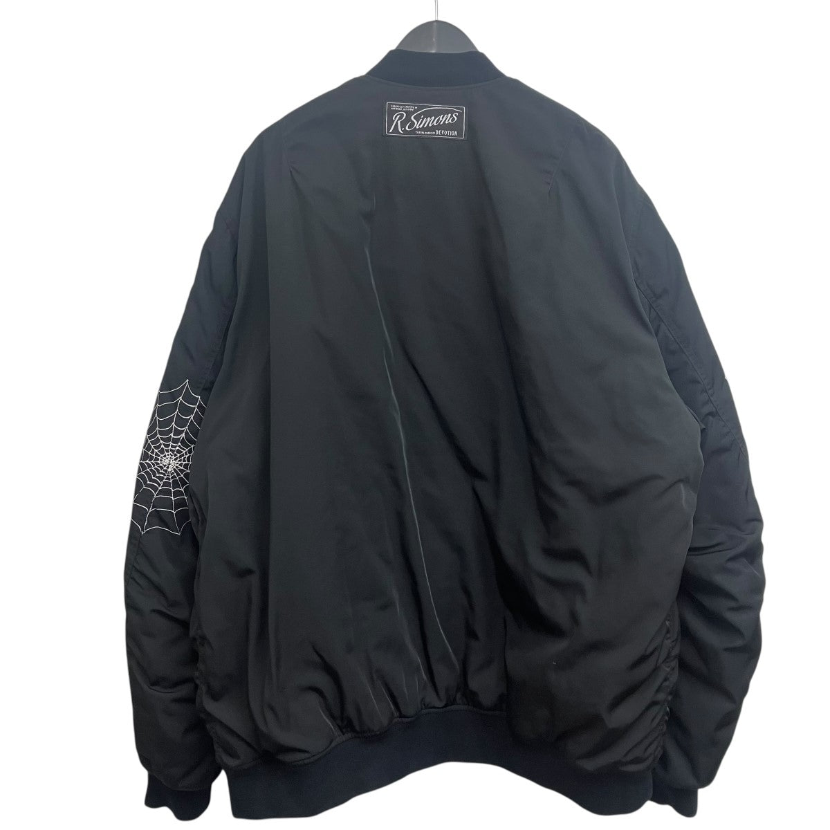 RAF SIMONS GOTHIC BOMBER JACKET スパイダープリントジャケット 古着・中古-2枚目のアイテム画像