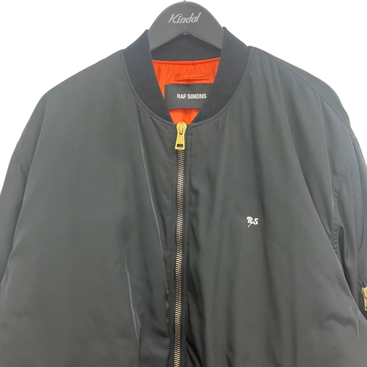 RAF SIMONS GOTHIC BOMBER JACKET スパイダープリントジャケット 古着・中古-3枚目のアイテム画像