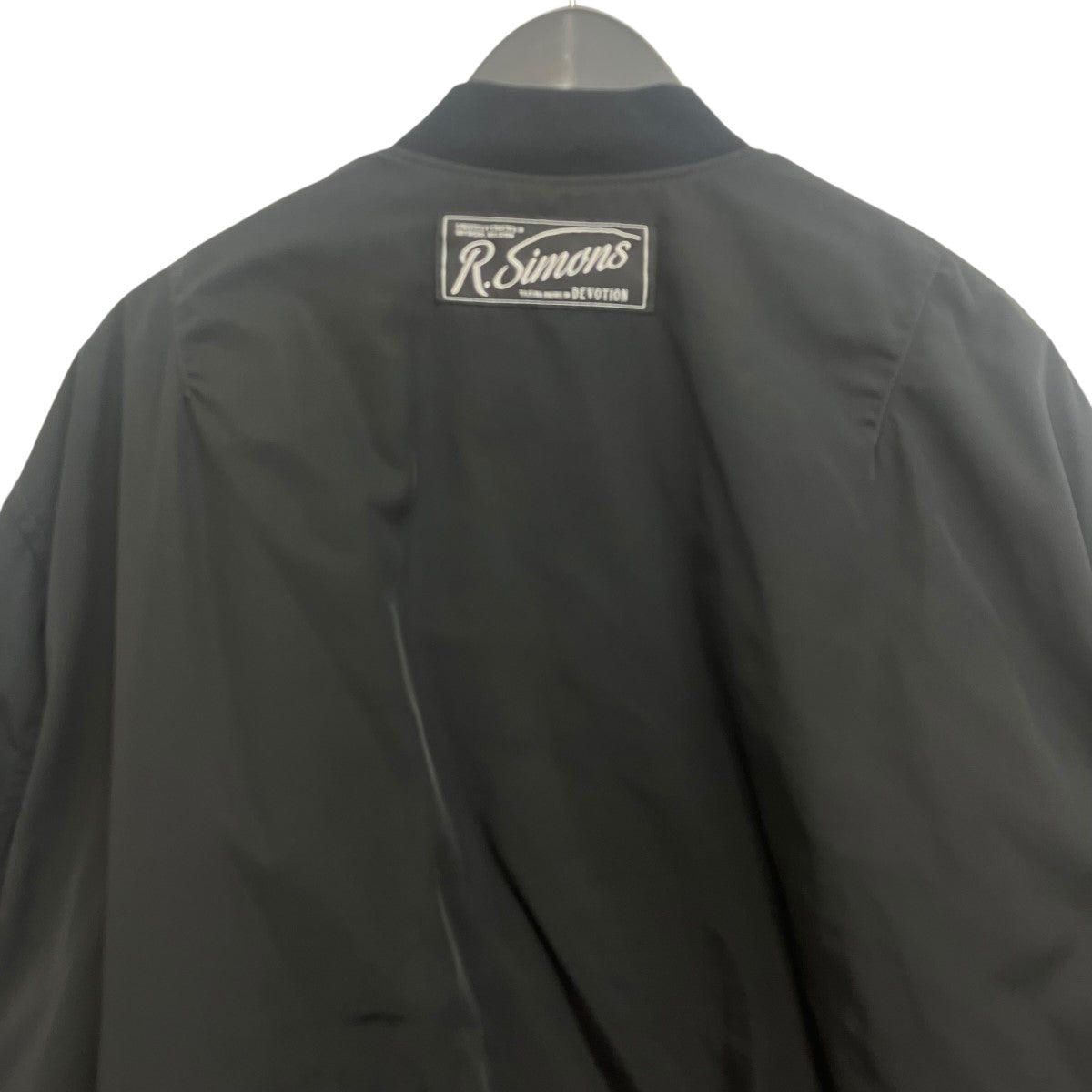 RAF SIMONS GOTHIC BOMBER JACKET スパイダープリントジャケット 古着・中古-4枚目のアイテム画像