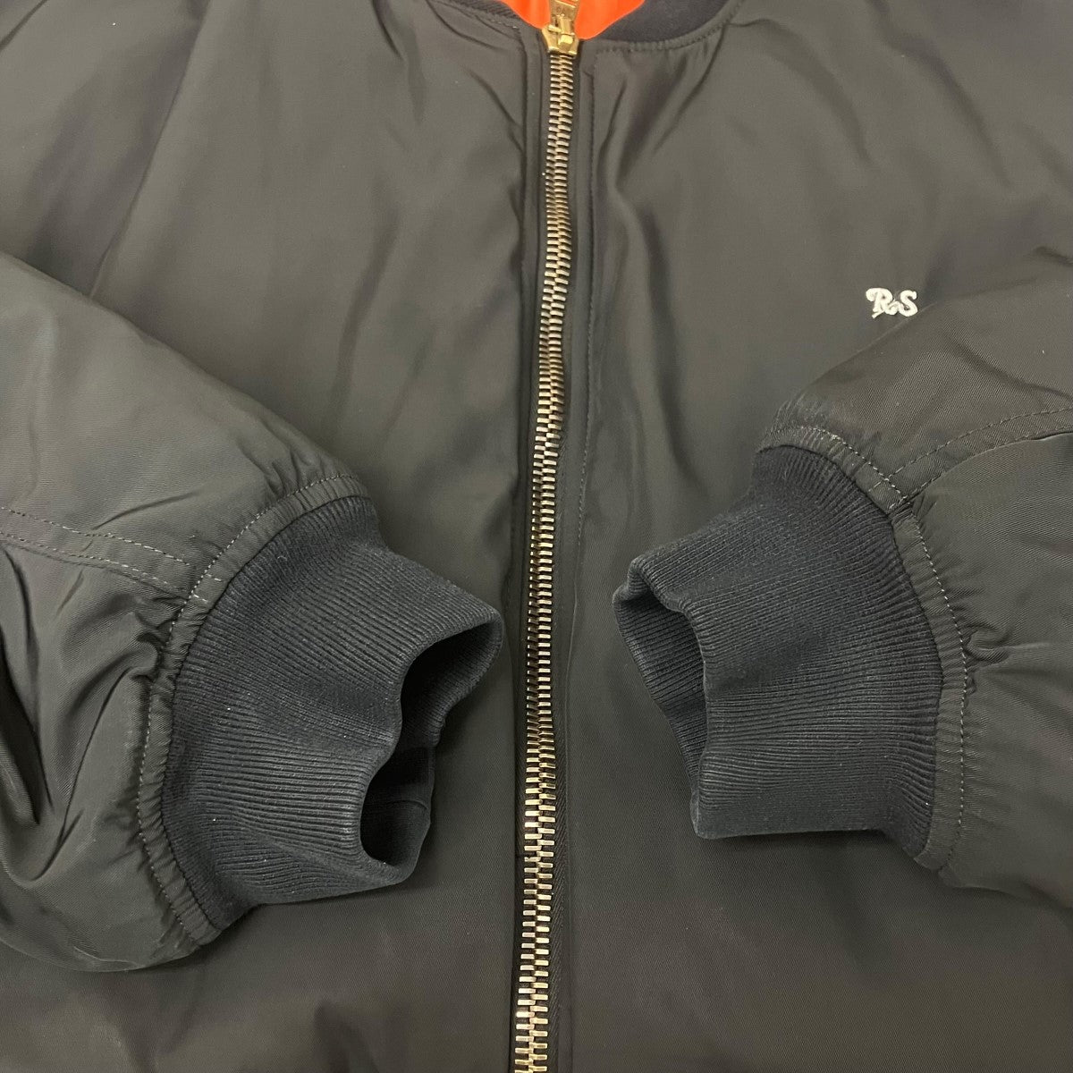 RAF SIMONS GOTHIC BOMBER JACKET スパイダープリントジャケット 古着・中古-5枚目のアイテム画像